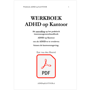 Werkboek ADHD op KANTOOR (PDF/ebook)